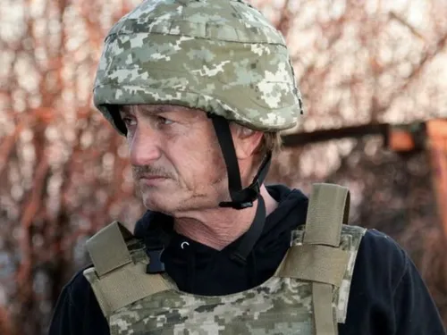 Sean Penn à Kiev pour un documentaire sur l'invasion russe